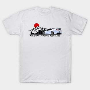 Nissan Skyline GTR R34, JDM Car T-Shirt